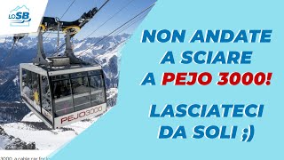 NON ANDATE A SCIARE A PEJO LASCIATECI SOLI   Pista VAL DELLA MITE da cima a fondo  Video GoPro [upl. by Kursh]