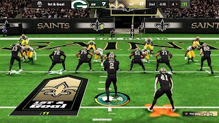 Madden 22 XBOX ONE  PS4 Gameplay Current Gen vs Next Gen [upl. by Panaggio427]