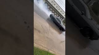 Straight Piped Challenger SXT V6 Doing Donuts 🤯🤯 [upl. by Pesvoh728]