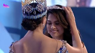 Miss World 2017 Crowning Moment Miss India Manushi Chillar  Gicon [upl. by Viddah]