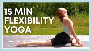 15 min Flexibility Full Body Yoga  Intermediate Yoga Stretch [upl. by Reisman]