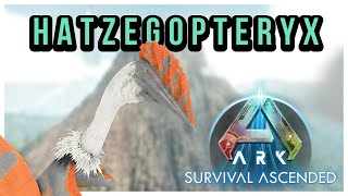 The new RULER of the Sky  Introducing Hatzegopteryx  ARK ASCENDED MODS  Crossplay [upl. by Joscelin]