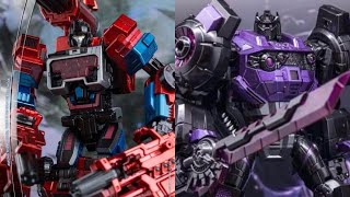 New Transformers Grimlock variant amp Perceptor action figures by Planet X [upl. by Ohara920]