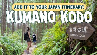 4K Japans TOP HIKING SPOT Kumano Kodo  Our 3 DAY experience [upl. by Einra]