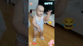 dum dum dum dika dika 😂  cute babydance [upl. by Ayar560]