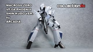 Macross Zero Perfect Transformation VF0A Phoenix Shin Kudo Ver review  CollectionDX [upl. by Acnairb]