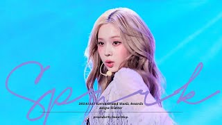 4K 241117 2024 코리아그랜드뮤직어워즈KGMA 에스파 Winter 윈터 Spark스파크 멀티직캠 fancam [upl. by Thea]