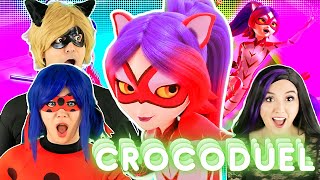 First Time Watching CROCODUEL Cosplayers REACT [upl. by Aikkan302]