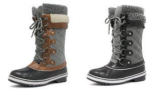 DREAM PAIRS Womens Winter Boots amp Features [upl. by Chancellor]