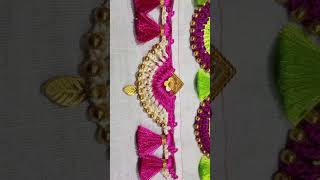 15 bridal saree krosha Kuchu Designs sample YouTube videos songs music short [upl. by Aicenev]