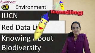 IUCN and Red Data List  Knowing about Biodiversity [upl. by Eeralih545]