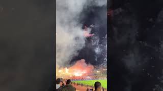 PYRO  MC Oujda vs Racing Club Casablanca 040424 [upl. by Htide]