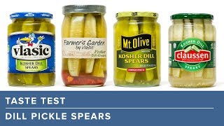 Our Favorite Store Bought Dill Pickle Spears [upl. by Deuno]