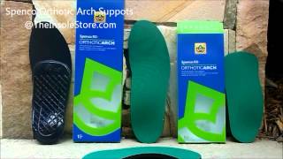 Spenco Orthotic Arch Supports Review  TheInsoleStorecom [upl. by Corby]