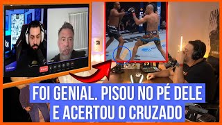 VINI SE RENDEU AO ALEX POATAN  “ALEX POATAN É UMA DELÍCIA”  VINI DIRETASSO  UFC 300 [upl. by Olaf]