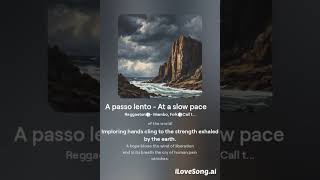 A passo lento At a slow pace [upl. by Nayrbo]