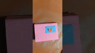 Matchbox craft😱 birthday gift making with matchbox😱😊youtube diy craft viralshort [upl. by Anelram]