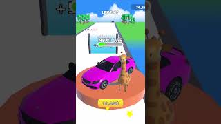 Watch the Car Transform ⚡🚗💨 Hyper Casual Mobile Games shorts gaming games [upl. by Yemane]