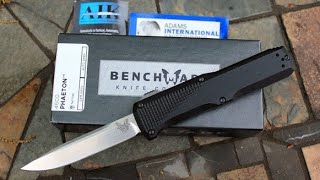 BENCHMADE PHAETON 4600 OTF UNBOXING FULL REVIEW [upl. by Maddox]