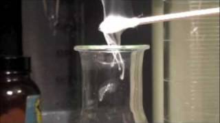 HYDROCHLORIC ACID and AMMONIA reaction [upl. by Ahsennek]