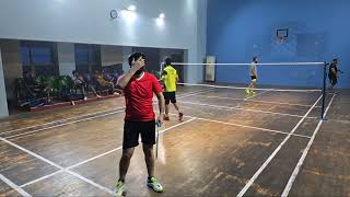 Badminton live match video 2024  best players game badminton video [upl. by Anailuy]