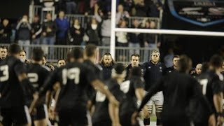 New Zealand Maori All Blacks Haka vs USA Eagles with USA Chant [upl. by Esilana271]