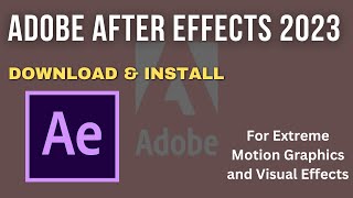 Adobe After Effects Download  How to Download and Install Adobe After Effects on any Laptop or PC [upl. by Karmen]