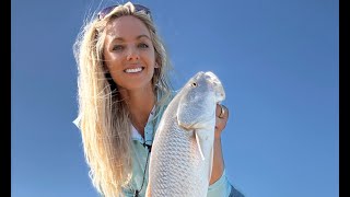 Saltwater Flyfishing  Tampa Bay Redfish  4K [upl. by Joanna]