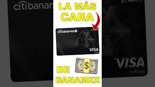 🤫 Esta es la TARJETA más CARA y EXCLUSIVA de Banamex finanzaspersonales [upl. by Aryt]