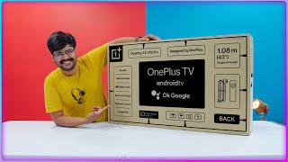 OnePlus TV Y1S Pro 43 Inch 4K TV Unboxing with Giveaway ⚡Quick Review 🔥🔥Its HOT🔥🔥 [upl. by Naarah]