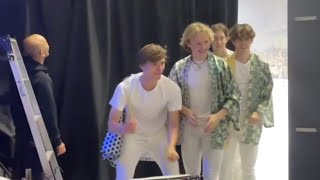 2024 The ICE backstage – Deniss Vasiljevs Ilia Malinin Mikhail Shaidorov Nika Egadze ft Kodo 🥁 [upl. by Ispep]