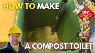 How to Make a Compost Toilet from a Wheelie Bin  DIY [upl. by Balf896]