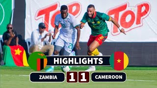 Cameroun vs Zambie  Match Amical 2024  cameroun zambie match amical [upl. by Baird132]