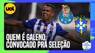 QUEM É GALENO ATACANTE DO PORTO CONVOCADO POR DORIVAL JR PARA A SELEÇÃO BRASILEIRA [upl. by Ohce]