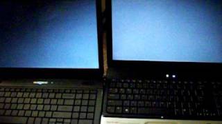 Windows Vista vs Windows 7 Startup Test [upl. by Friede]