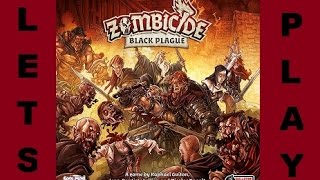 Zombicide Black Plague Lets play Mission 1 [upl. by Initirb]