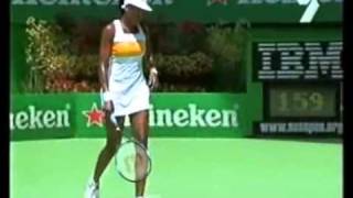 Venus Williams vs Justine Henin 2003 AO Highlights [upl. by Eceinal]