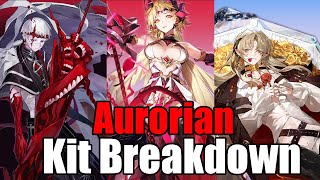 3RD ANNIVERSARY AUORIANS KIT BREAKDOWN  Alchemy Stars [upl. by Airdnekal102]