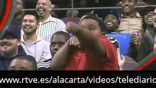 Duelo de baile en la Cam Dance de la NBA [upl. by Rhianna700]