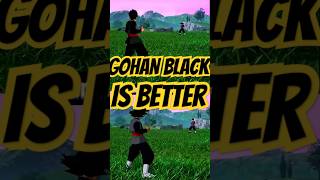 Gohan black better than Goku black Side by side comparison [upl. by Sayre348]