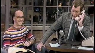 Rumor Mill and 1st Arnie Barnes Call on Letterman January 29 1986 [upl. by Gipps]