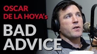 Oscar De La Hoya got bad adviceChuck Liddell vs Tito Ortiz [upl. by Eddie]