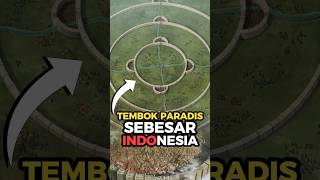 SEBESAR APA AREA TEMBOK PARADIS DI DUNIA NYATA animeindonesia attackontitan [upl. by Ecydnak628]