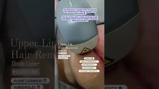 Upper Lip Facial Hair Removal Get Rid Off It Now 🗣️  Sheen Clinic 👩🏻‍⚕️ [upl. by Bartholomew]