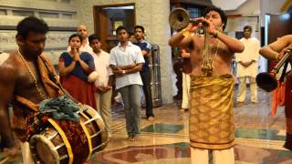 Kumaran Panchamoorthys Thillana Performance at Sri Shenpaga Vinayagar Temple Singapore [upl. by Nylrehs]