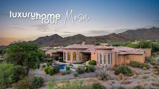 25M Mesa Estate with Stunning Red Mountain Views [upl. by Dyer591]