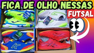 PRESTA ATENÇÃO NESSAS DICAS👀 10 BOAS OPÇÕES PRA COMPRAR‼ SÓ CHUTEIRA FUTSAL TOP PREÇOS E MODELOS✔ [upl. by Urbani]