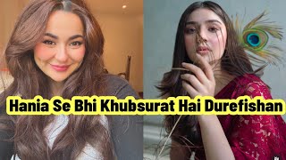 Hania Amir Se Bhi Khubsurat Hai Pakistani Actress Durefishan Saleem  BrainyBulletin [upl. by Zantos167]