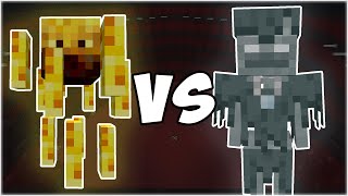 Blaze vs Stray  Minecraft Mob Battle [upl. by Wixted790]