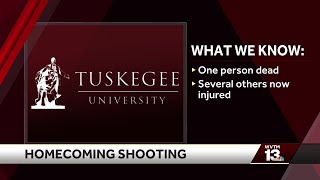 9AM Tuskegee Shooting on campus [upl. by Shaffert]